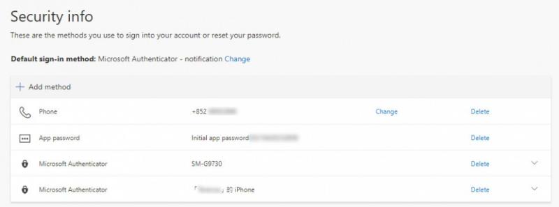 365 Sign-in OtherWay Add Authenticator Verify Security Info