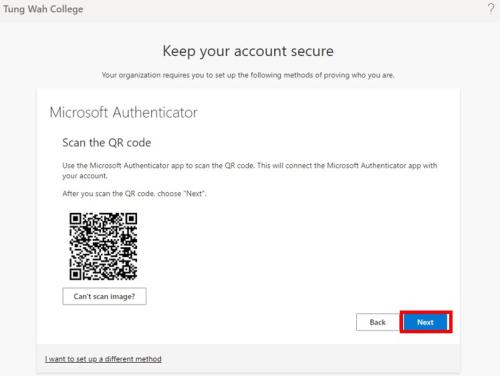365 Sign-in-AuthenticatorAddedQRCode
