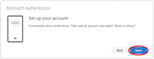 365 Sign-in OtherWay Add Authenticator App Next