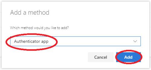 365 Sign-in OtherWay Add Authenticator App
