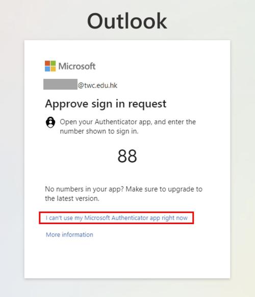 365 Sign-in Other Way