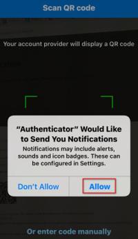 365 Sign-in Authenticator Allow