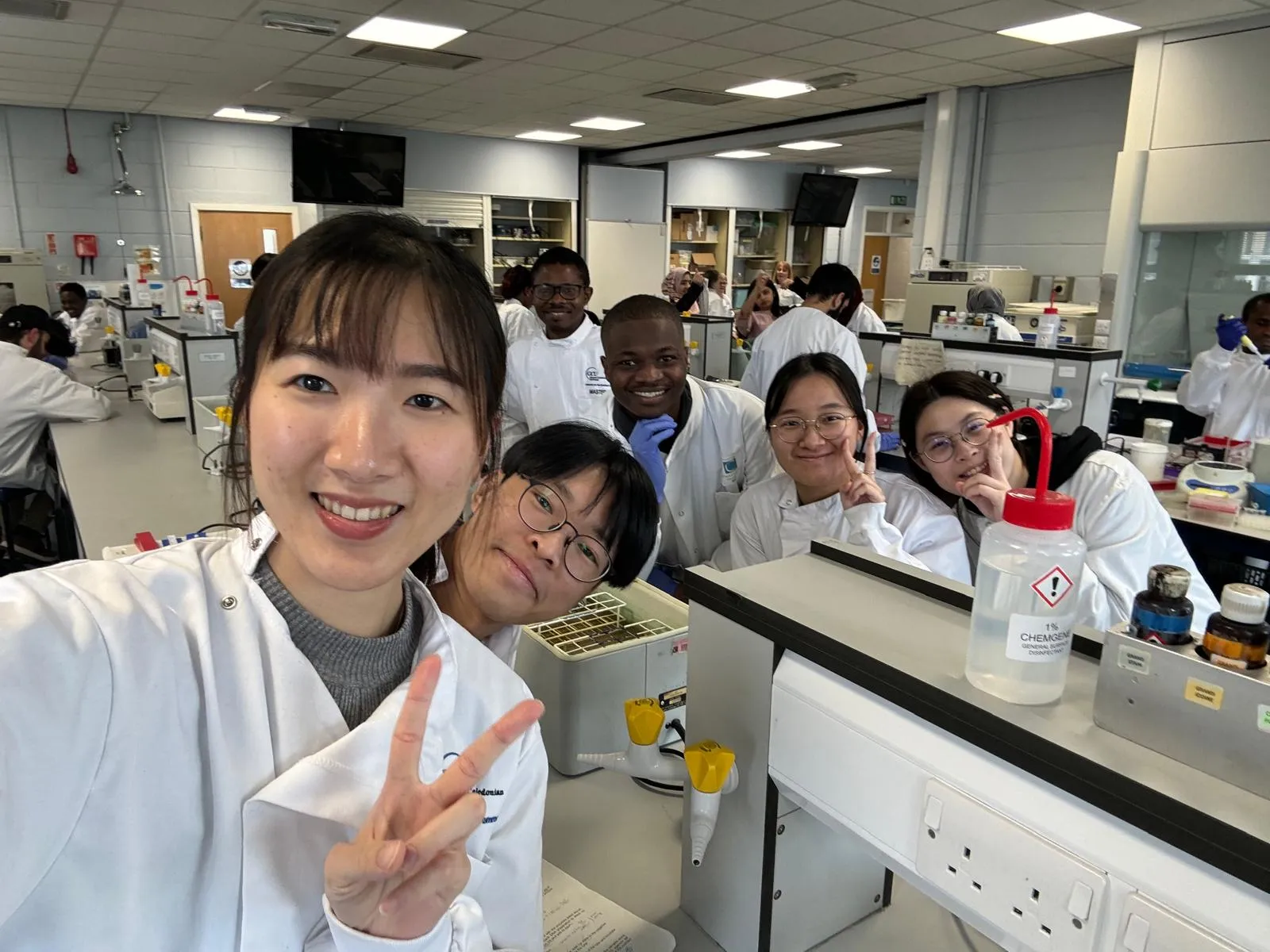 Study tour at Glasgow Caledonian University