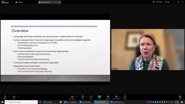 CAPLE Language Education Webinar