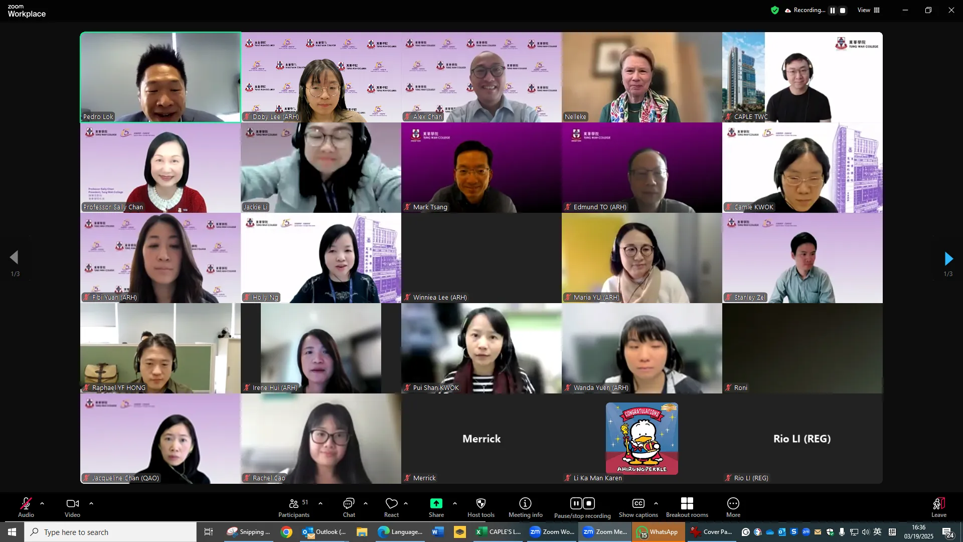 CAPLE Language Education Webinar