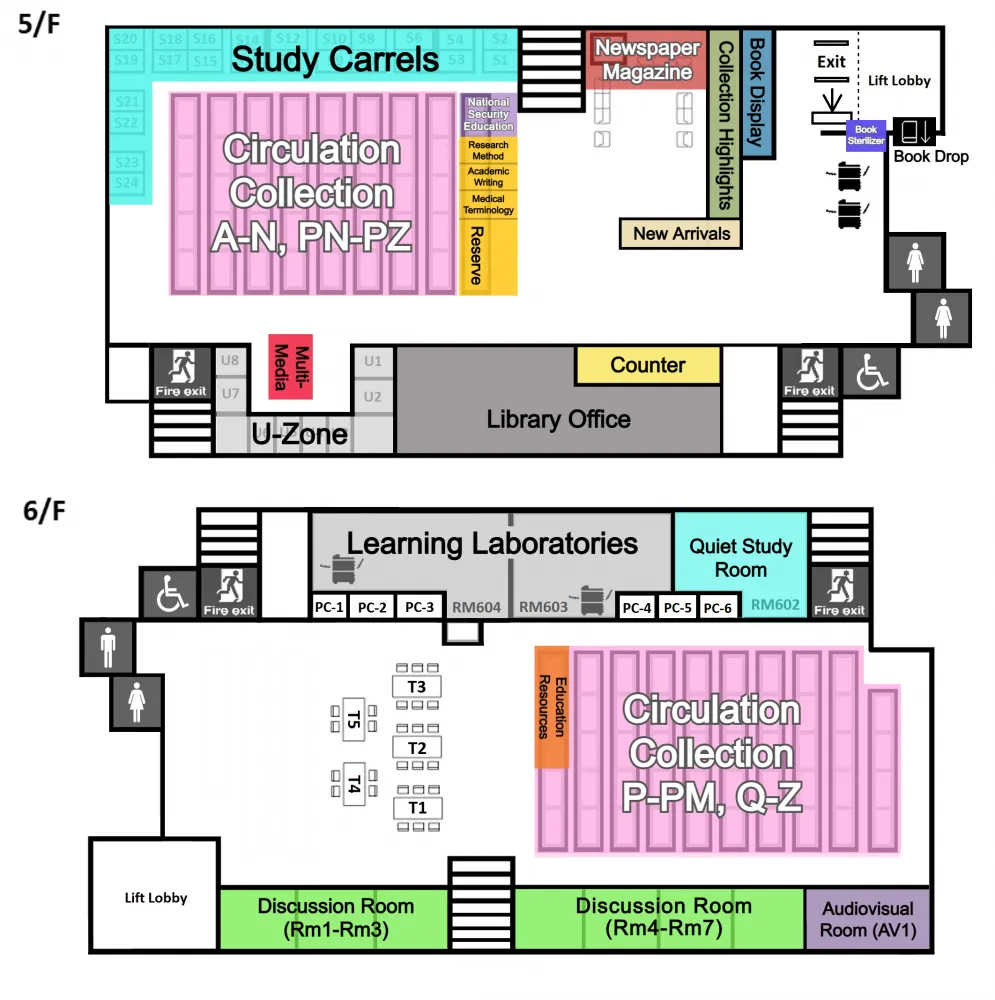 King's Park Campus Floor Plan